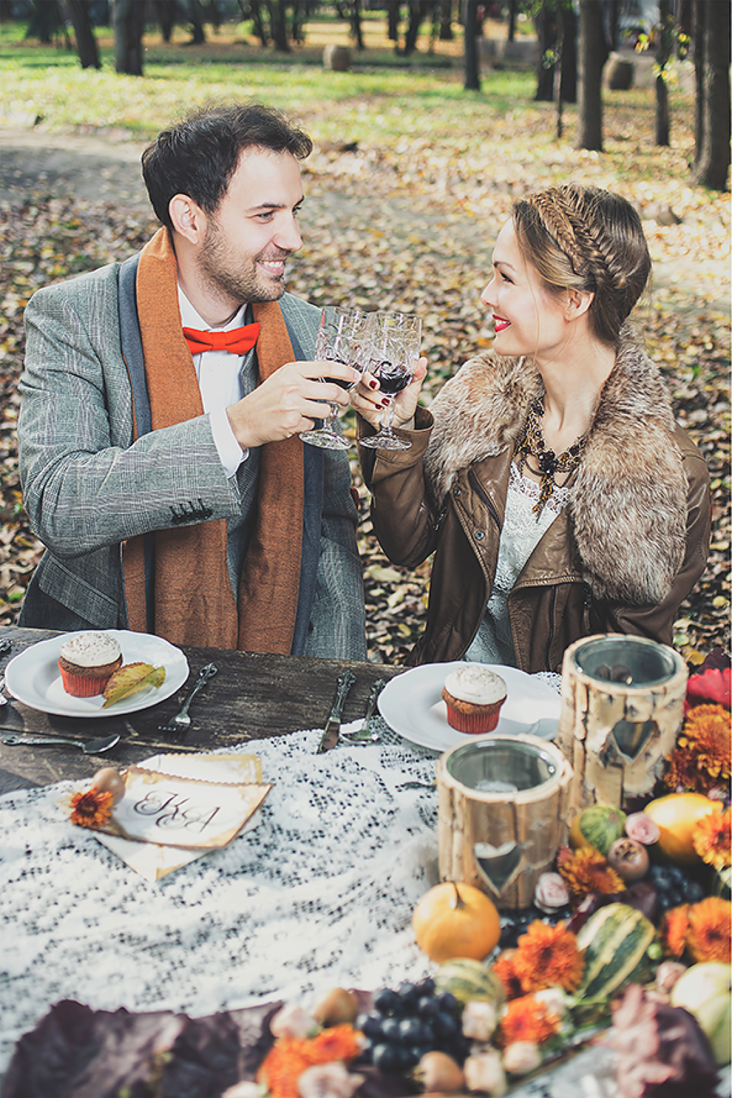 Portret sa jesenjim bidermajerom