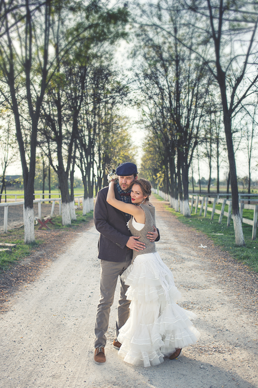 Par u kočiji — boemski stil