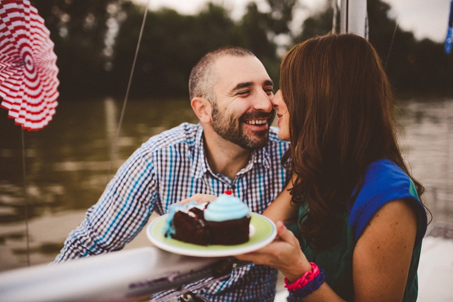 Kapkejk na palubi — šareni kolačići
