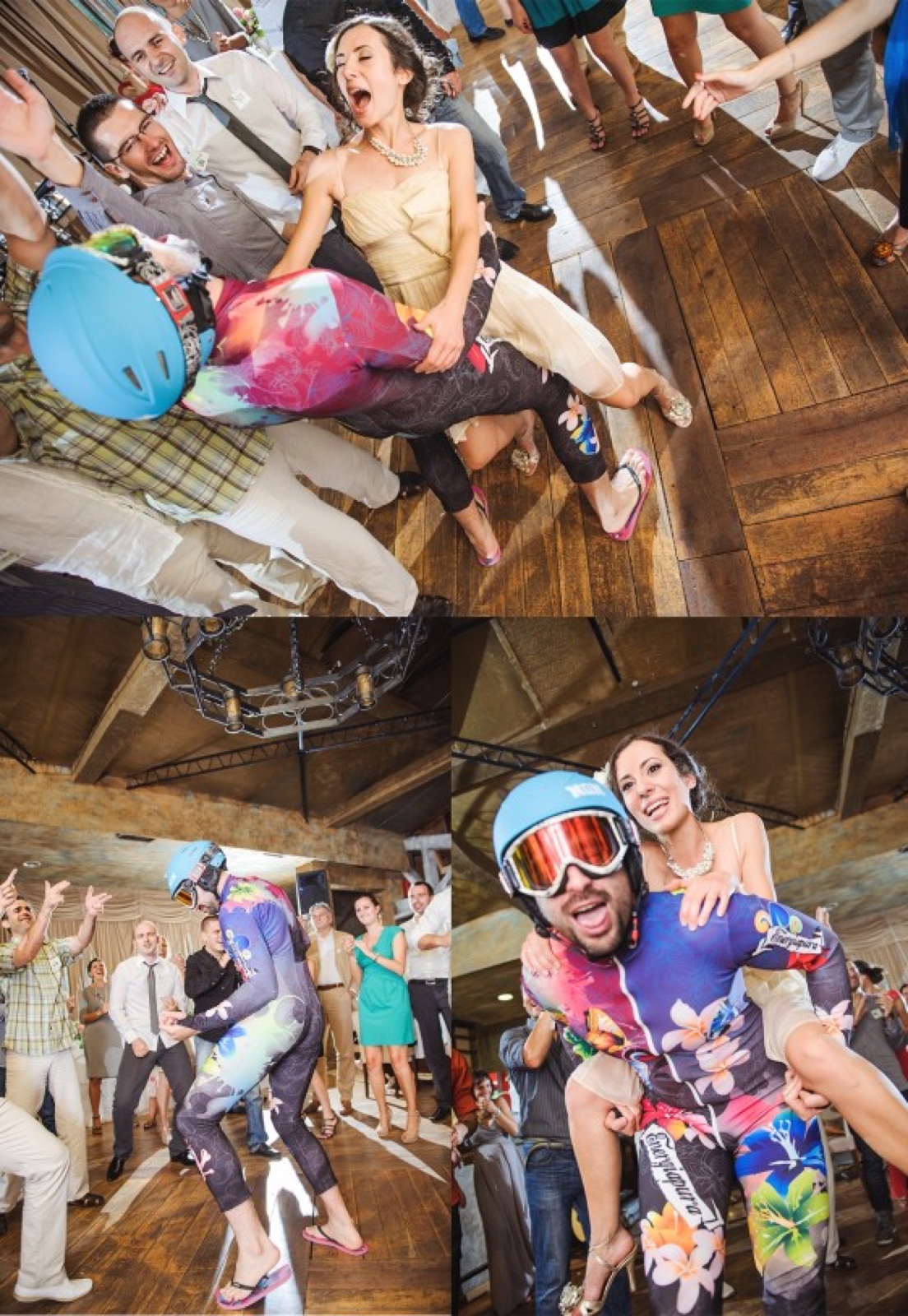 Svetleći u cvetnom odelu